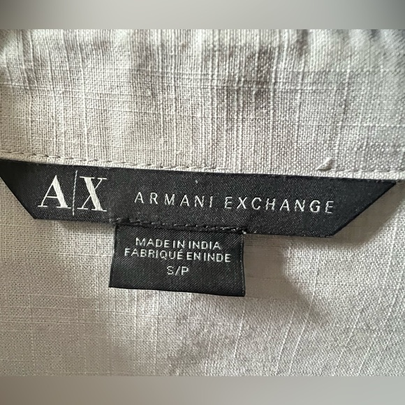 A/X Armani Exchange, Women’s size small, Grey button down - Picture 3 of 6